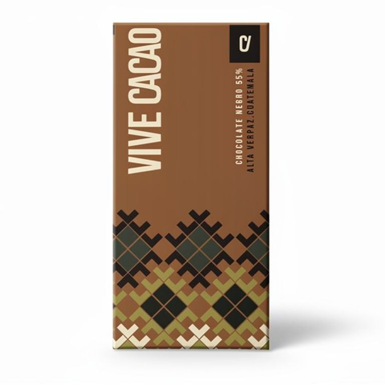 Vive Cacao 65% Dark Chocolate Bar - Single-Origin Guatemalan Highlands hero image