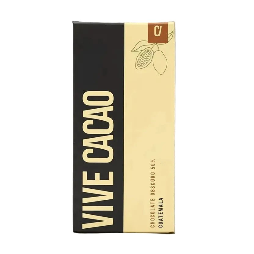 Vive Cacao 50% Dark Chocolate Bar - Guatemalan Highlands Heritage hero image